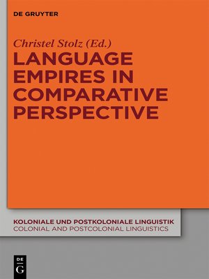 cover image of Language Empires in Comparative Perspective
